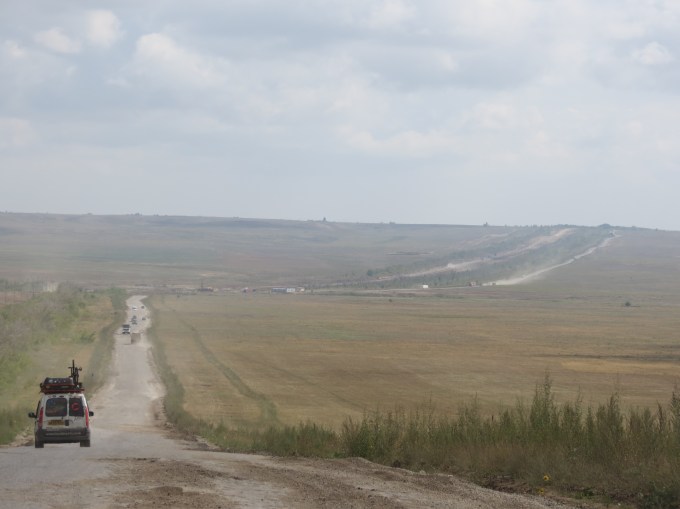 En route to Actobe, Kazakhstan.