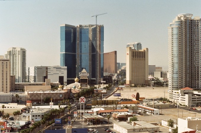Las Vegas from the Hotel Window